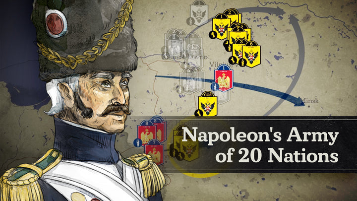 New on Real Time History: Napoleon's Grand European Army Marches Against Russia